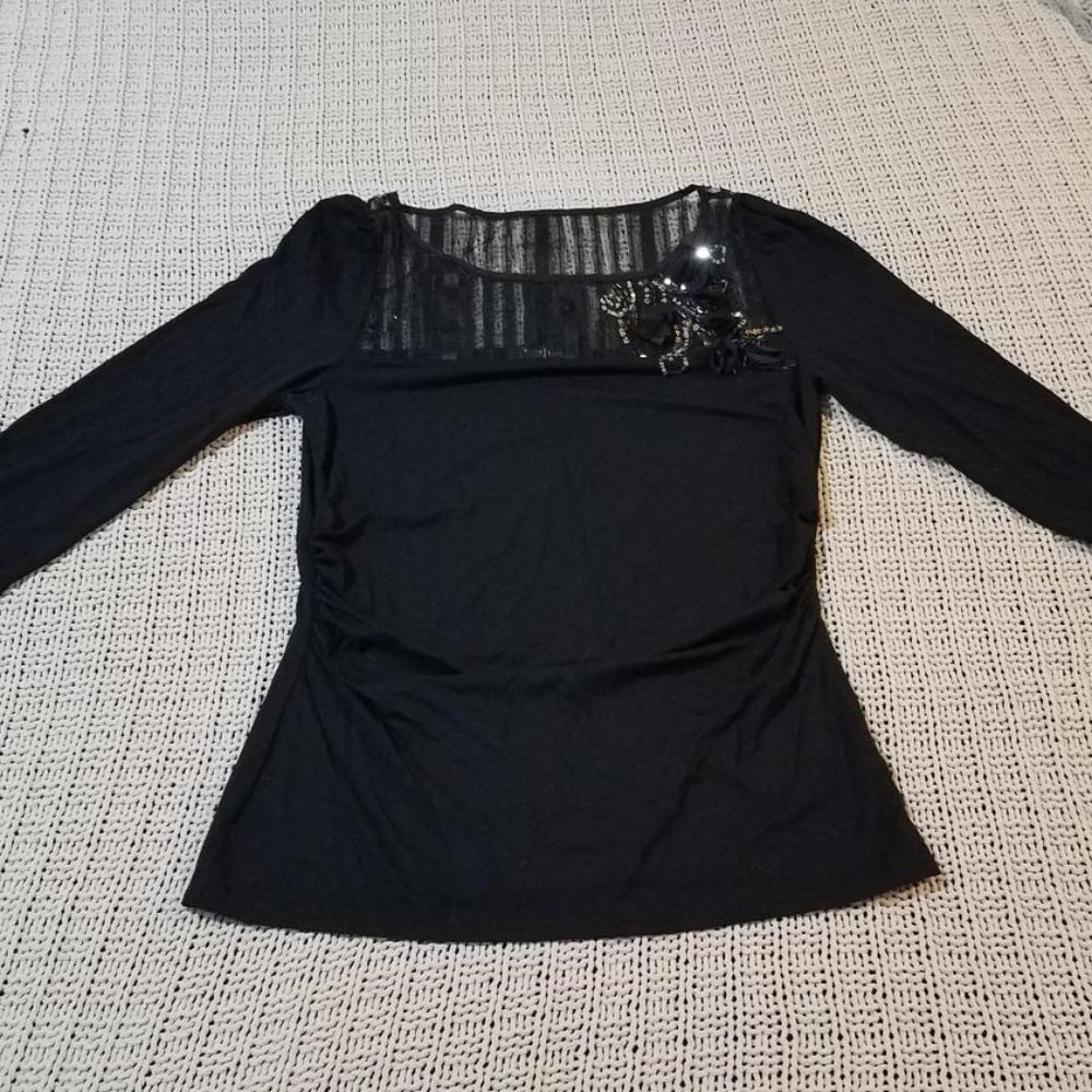 White House Black Market Black Top